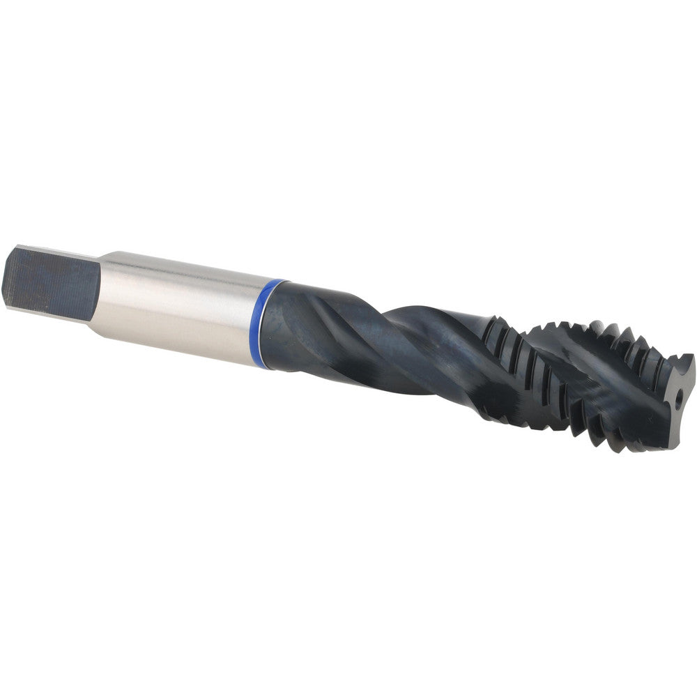 Accupro T1604645 Spiral Flute Tap 5/8-11, UNC, 3 Flute, Modified Bottoming Chamfer, 2B Class of Fit, Vanadium High-Speed Steel, Steam Oxide Finish