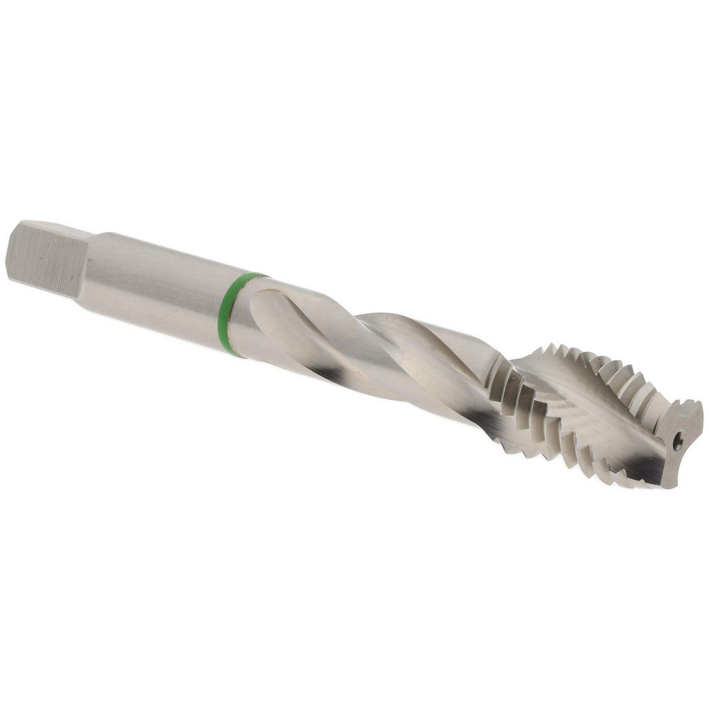 Accupro T2697506 Spiral Flute Tap M12x1.75, Metric Coarse, 3 Flute, Modified Bottoming Chamfer, 6H Class of Fit, Vanadium High-Speed Steel, Bright/Uncoated Finish