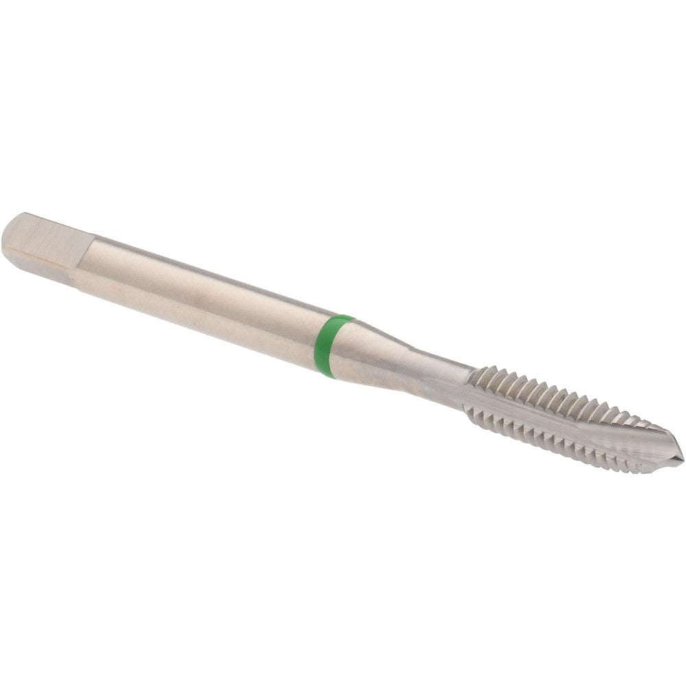 Accupro T2640285 Spiral Point Tap #8-32 UNC, 3 Flutes, Plug Chamfer, Vanadium High Speed Steel, Bright/Uncoated Coated