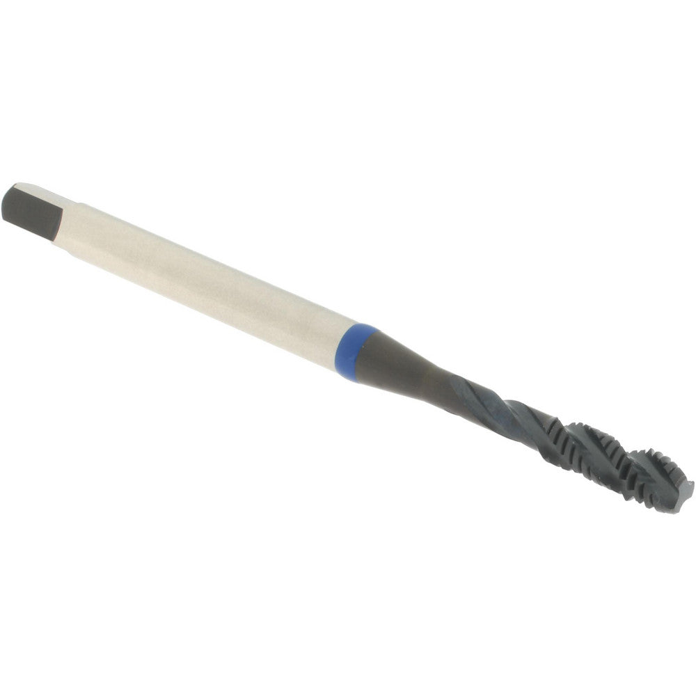 Accupro T1604265 Spiral Flute Tap #6-40, UNF, 3 Flute, Modified Bottoming Chamfer, Vanadium High-Speed Steel, Steam Oxide Finish