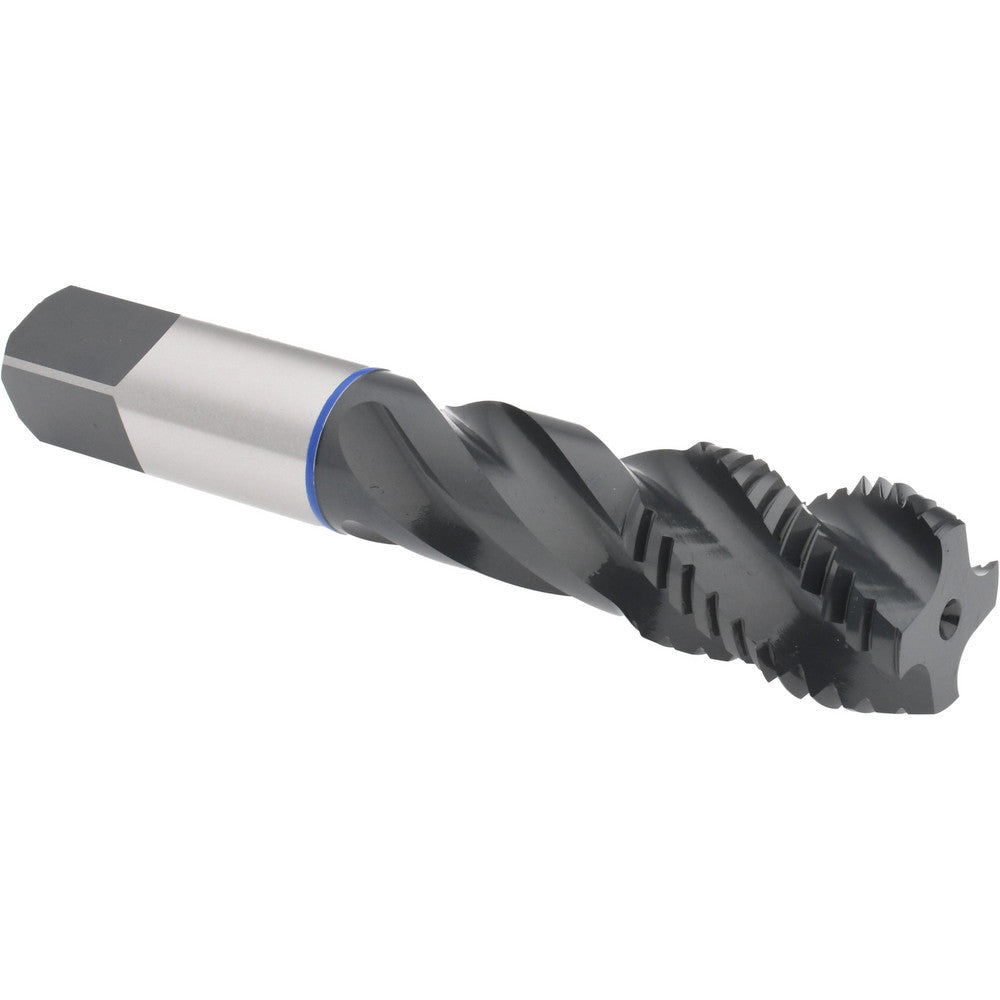 Accupro T1604783 Spiral Flute Tap 1-8, UNC, 4 Flute, Modified Bottoming Chamfer, Vanadium High-Speed Steel, Steam Oxide Finish