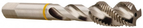 Accupro T2644762B Spiral Flute Tap 7/8-14, UNF, 3 Flute, Modified Bottoming Chamfer, 2B Class of Fit, Vanadium High-Speed Steel, Bright/Uncoated Finish
