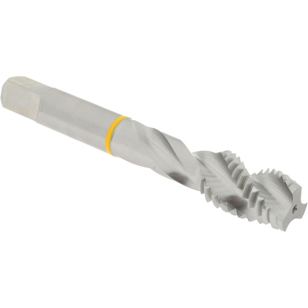 Accupro T2644602B Spiral Flute Tap 9/16-12, UNC, 3 Flute, Modified Bottoming Chamfer, 2B Class of Fit, Vanadium High-Speed Steel, Bright/Uncoated Finish