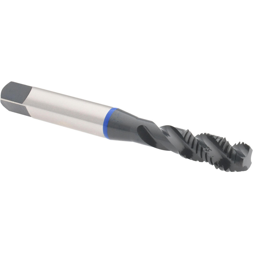 Accupro T1614366 Spiral Flute Tap M8x1.25, Metric Coarse, 3 Flute, Modified Bottoming Chamfer, Vanadium High-Speed Steel, Steam Oxide Finish