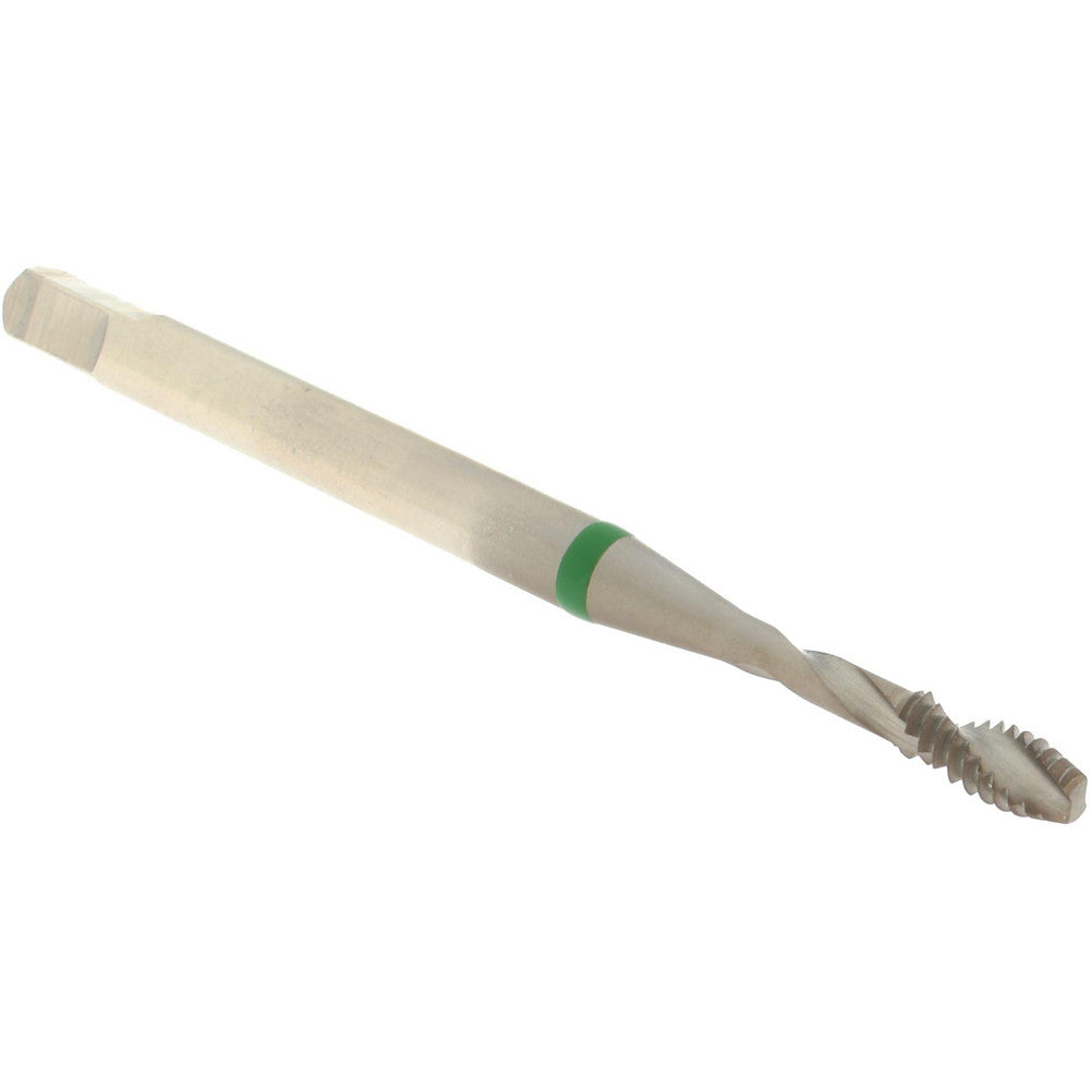 Accupro T2634162 Spiral Flute Tap #4-40, UNC, 2 Flute, Modified Bottoming Chamfer, 2B/3B Class of Fit, Vanadium High-Speed Steel, Bright/Uncoated Finish