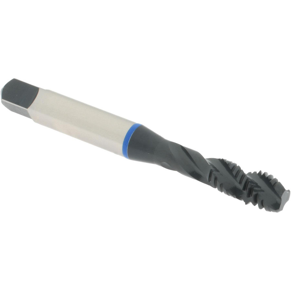 Accupro T1604442B Spiral Flute Tap 5/16-18, UNC, 3 Flute, Modified Bottoming Chamfer, 2B Class of Fit, Vanadium High-Speed Steel, Steam Oxide Finish