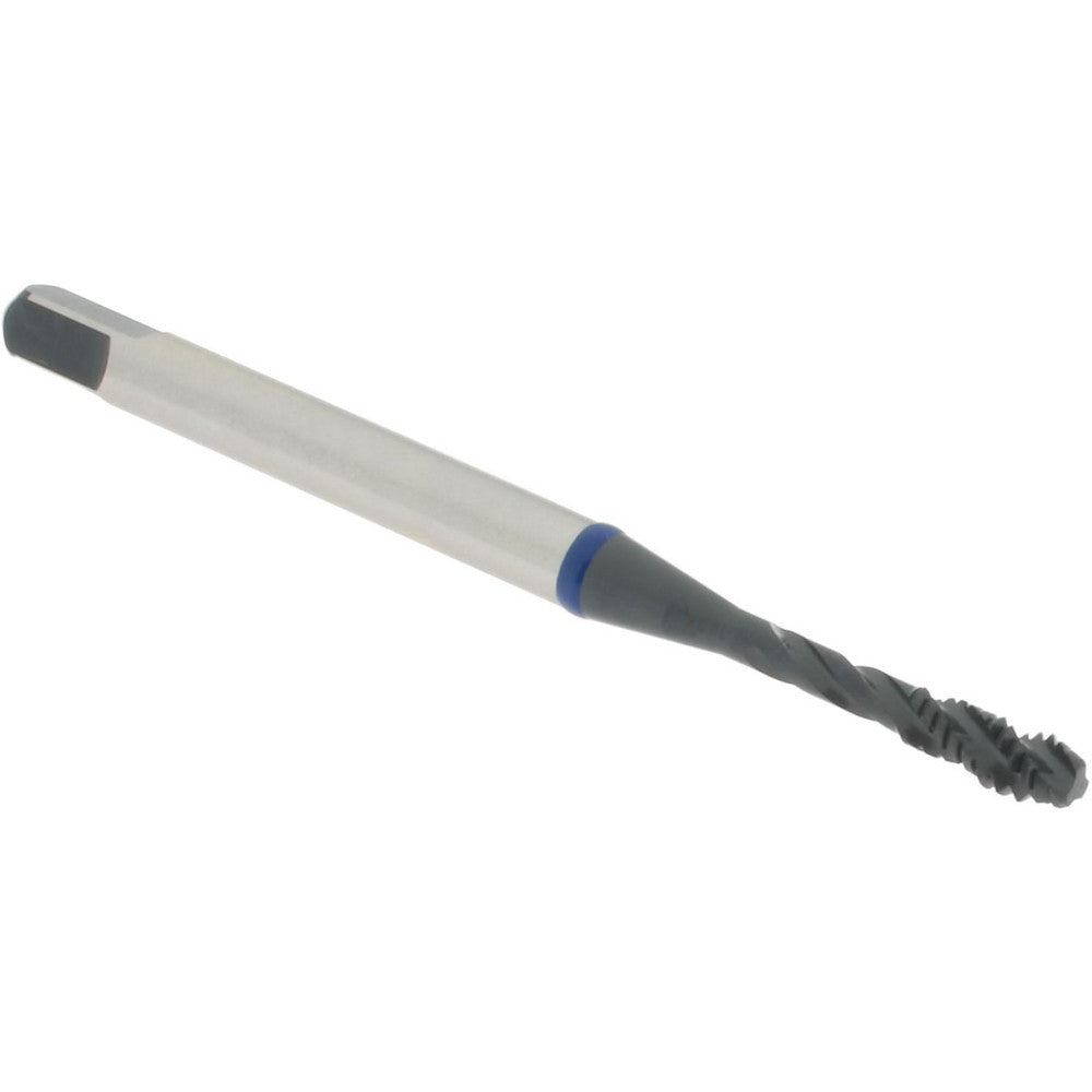 Accupro T1604165 Spiral Flute Tap #4-40, UNC, 3 Flute, Modified Bottoming Chamfer, Vanadium High-Speed Steel, Steam Oxide Finish