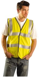 OccuNomix LUX-SSFGCFR-YXL High Visibility Vest X-Large