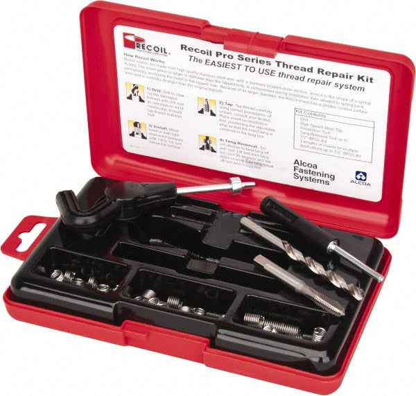 Recoil 33046 Thread Repair Kit Free-Running & Screw-Locking