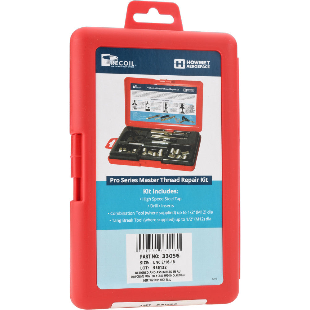 Recoil 33056 Thread Repair Kit Free-Running & Screw-Locking
