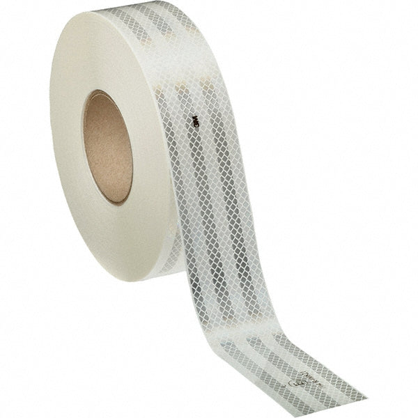 3M 7000129411 150 Yd x 2" Pressure Sensitive Adhesive DOT Conspicuity Tape