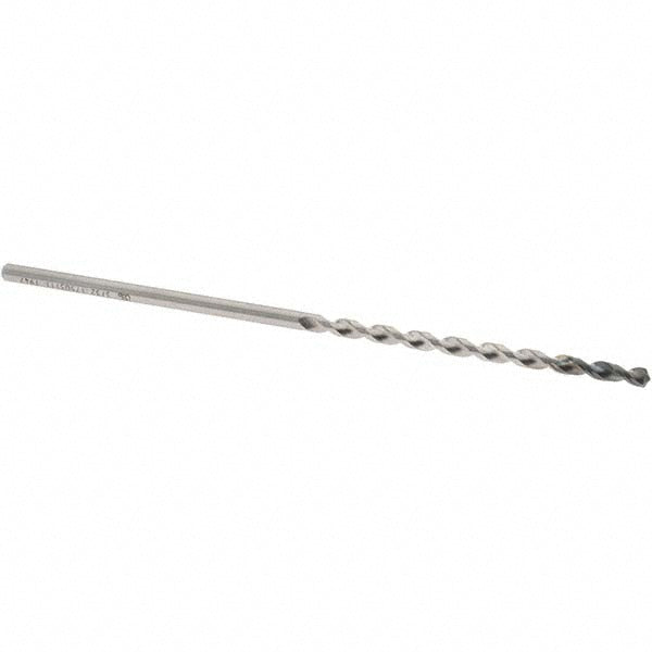 OSG 17503111 Extra Length Drill Bit 0.0938" Dia, 120 &deg Point, Cobalt