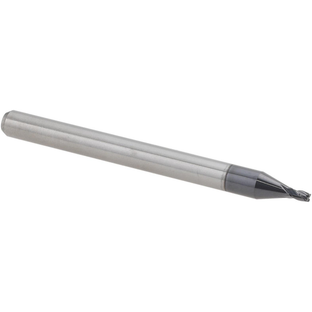 Accupro 14796298 Corner Radius End Mill 0.0469" Dia, 1.5" LOC, 0.0050" Radius, 4 Flute, Solid Carbide