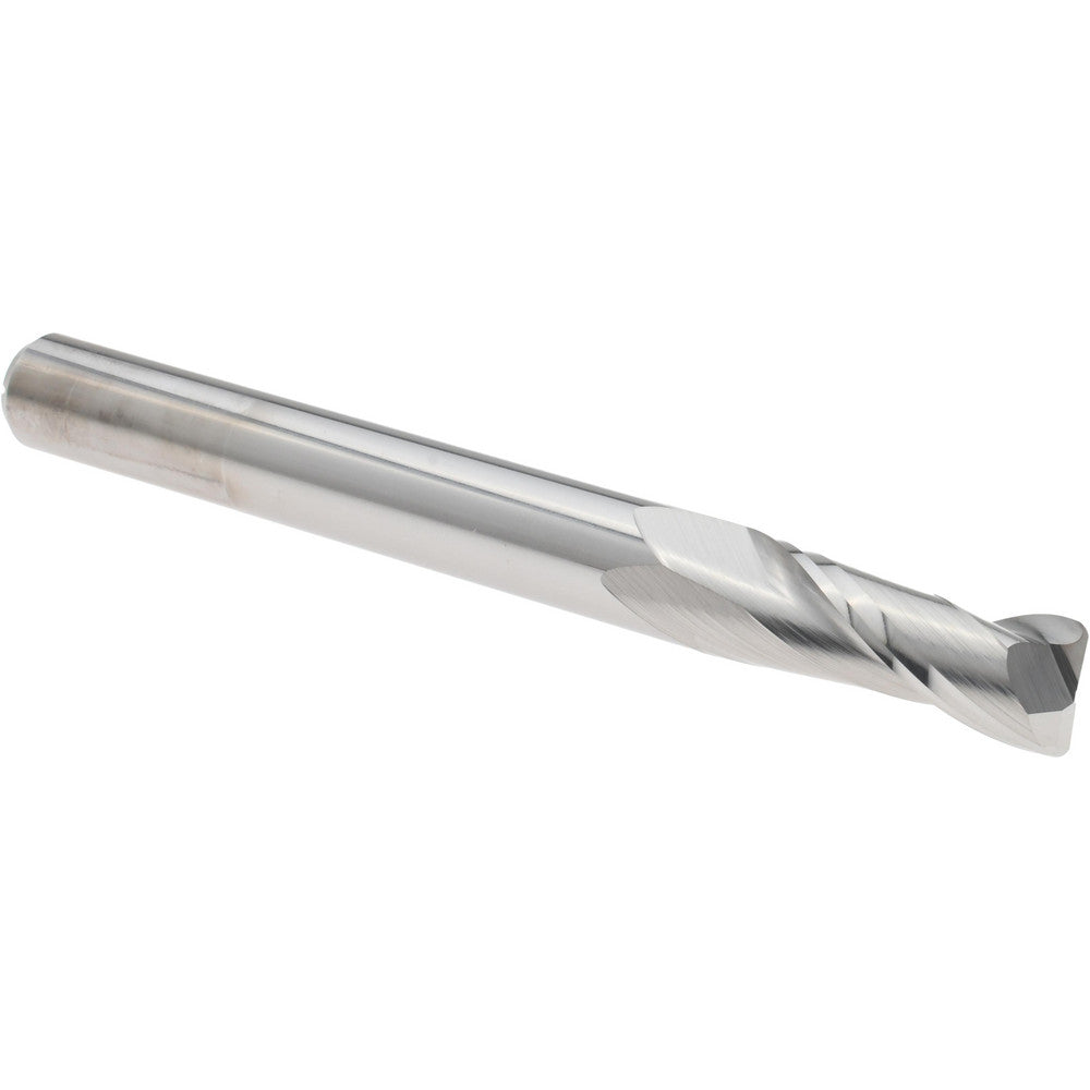 Accupro 12467817 Corner Radius End Mill 1/4" Dia, 3/4" LOC, 0.0300" Radius, 2 Flute, Solid Carbide