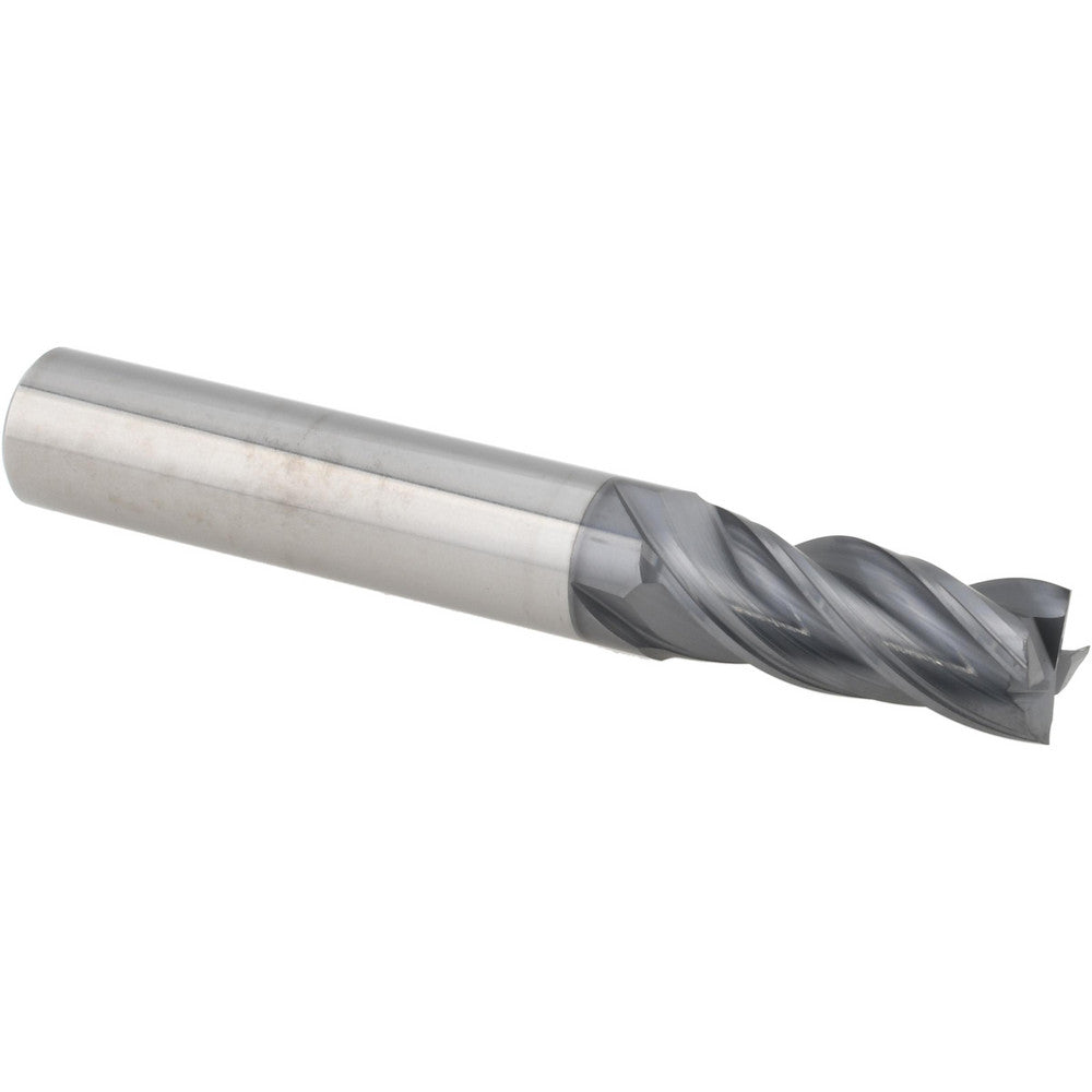 Accupro 95168554 Square End Mill 11/32" Dia, 13/16" LOC, 4 Flute, Solid Carbide