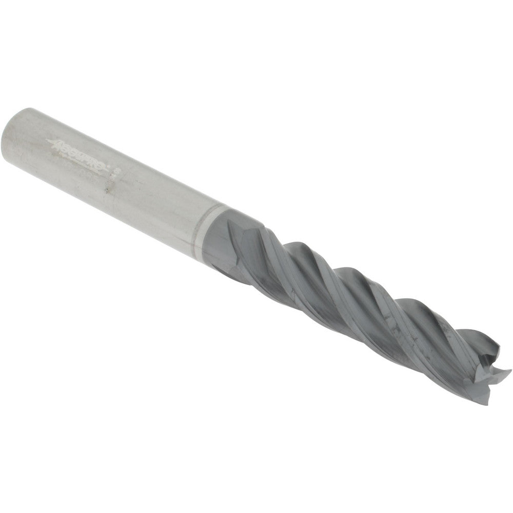 Accupro 95168398 Square End Mill 5/16" Dia, 1-3/8" LOC, 4 Flute, Solid Carbide