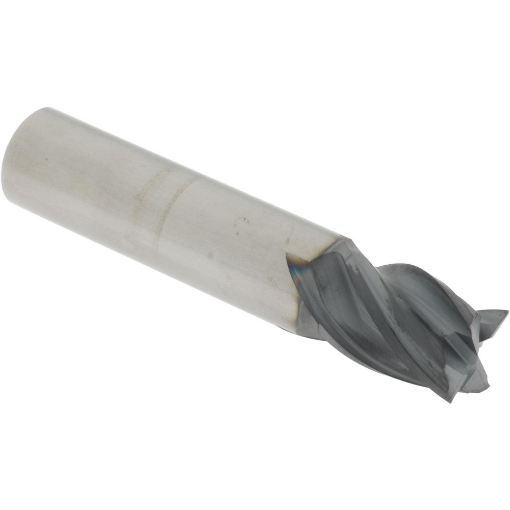 Accupro 95168426 Square End Mill 1/2" Dia, 5/8" LOC, 4 Flute, Solid Carbide