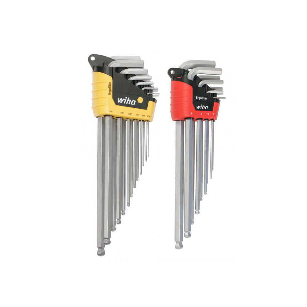 Wiha 66982 22 Piece L-Key Ball End Hex Key Set