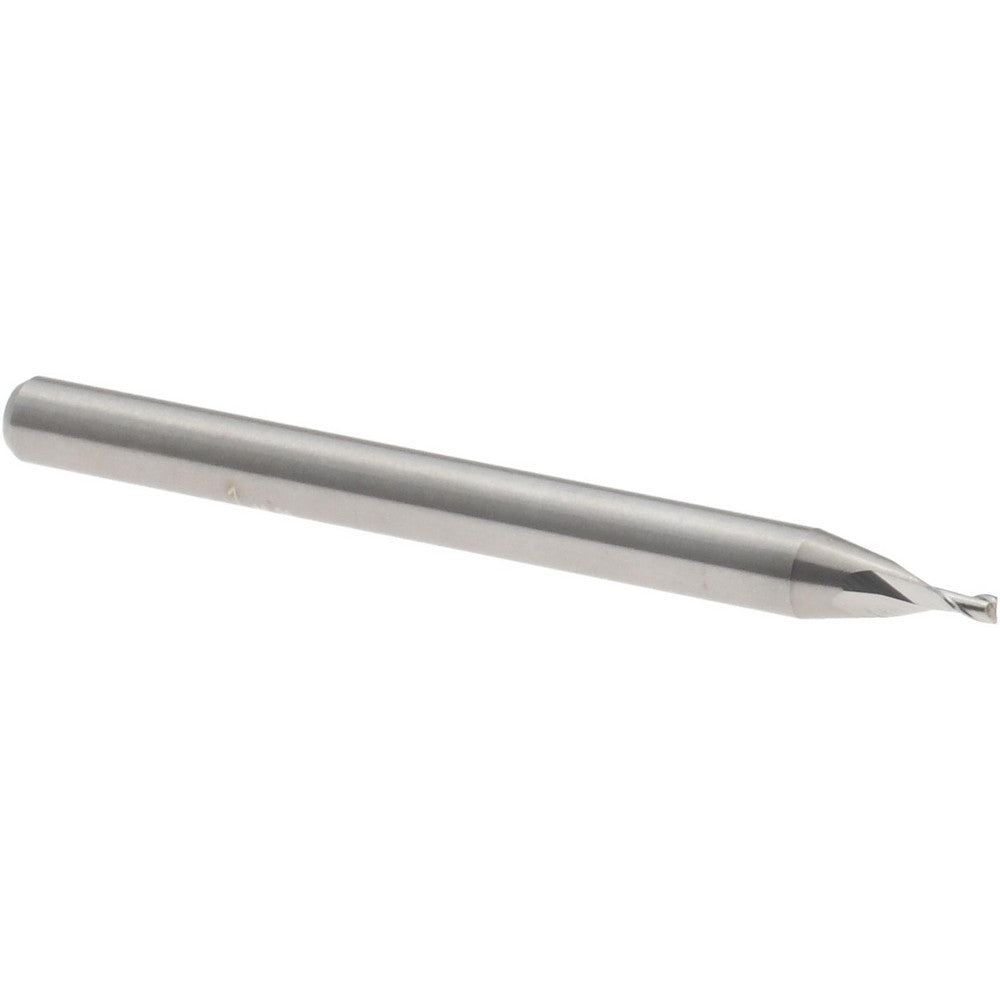 Accupro 14797105 Square End Mill 1 mm Dia, 0.0585" LOC, 2 Flutes, Solid Carbide