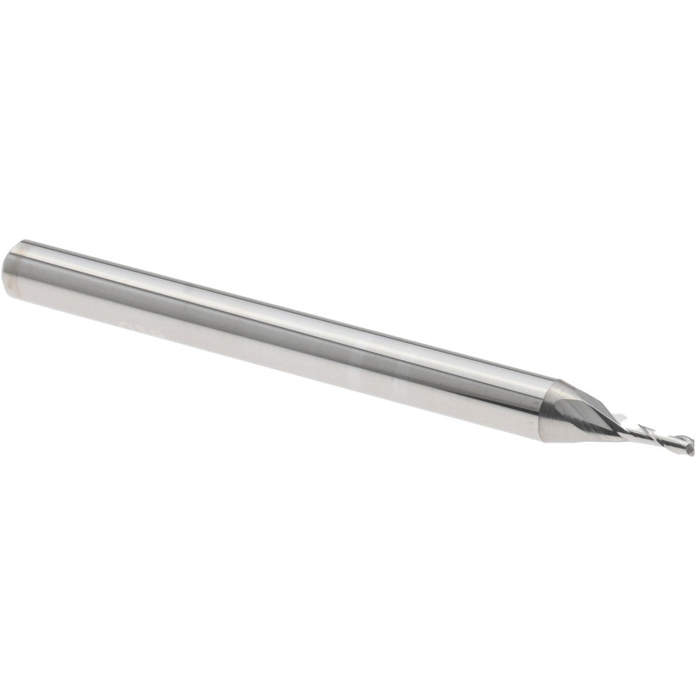 Accupro 12462379 Square End Mill 0.038" Dia, 0.114" LOC, 2 Flutes, Solid Carbide