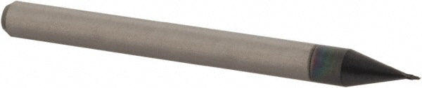 Accupro 14797086 Square End Mill 1/64" Dia, 0.022" LOC, 2 Flutes, Solid Carbide