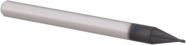 Accupro 14797043 Square End Mill 0.023" Dia, 0.035" LOC, 4 Flutes, Solid Carbide