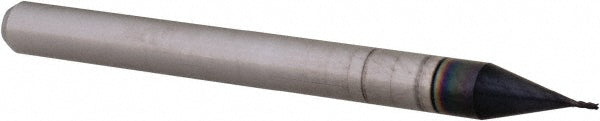 Accupro 14796939 Square End Mill 0.016" Dia, 0.048" LOC, 4 Flutes, Solid Carbide