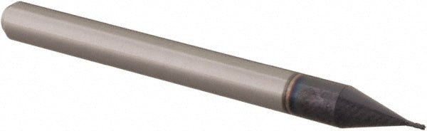 Accupro 14797338 Square End Mill 1/64" Dia, 3/64" LOC, 4 Flutes, Solid Carbide
