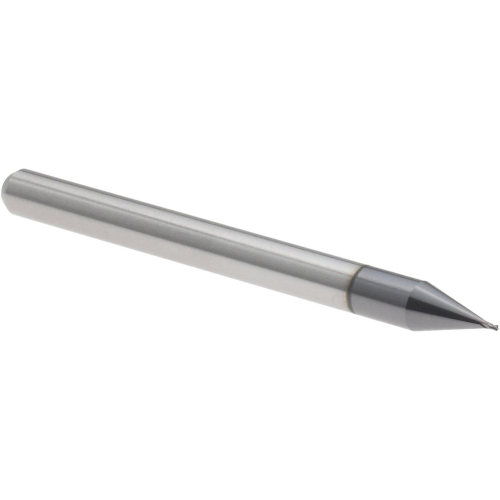 Accupro 14797081 Square End Mill 1/64" Dia, 0.022" LOC, 4 Flutes, Solid Carbide