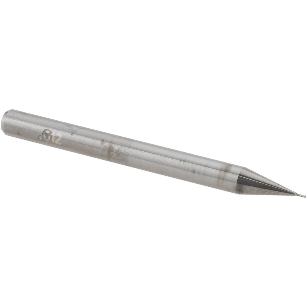 Accupro 12276789 Square End Mill 0.012" Dia, 0.036" LOC, 4 Flutes, Solid Carbide