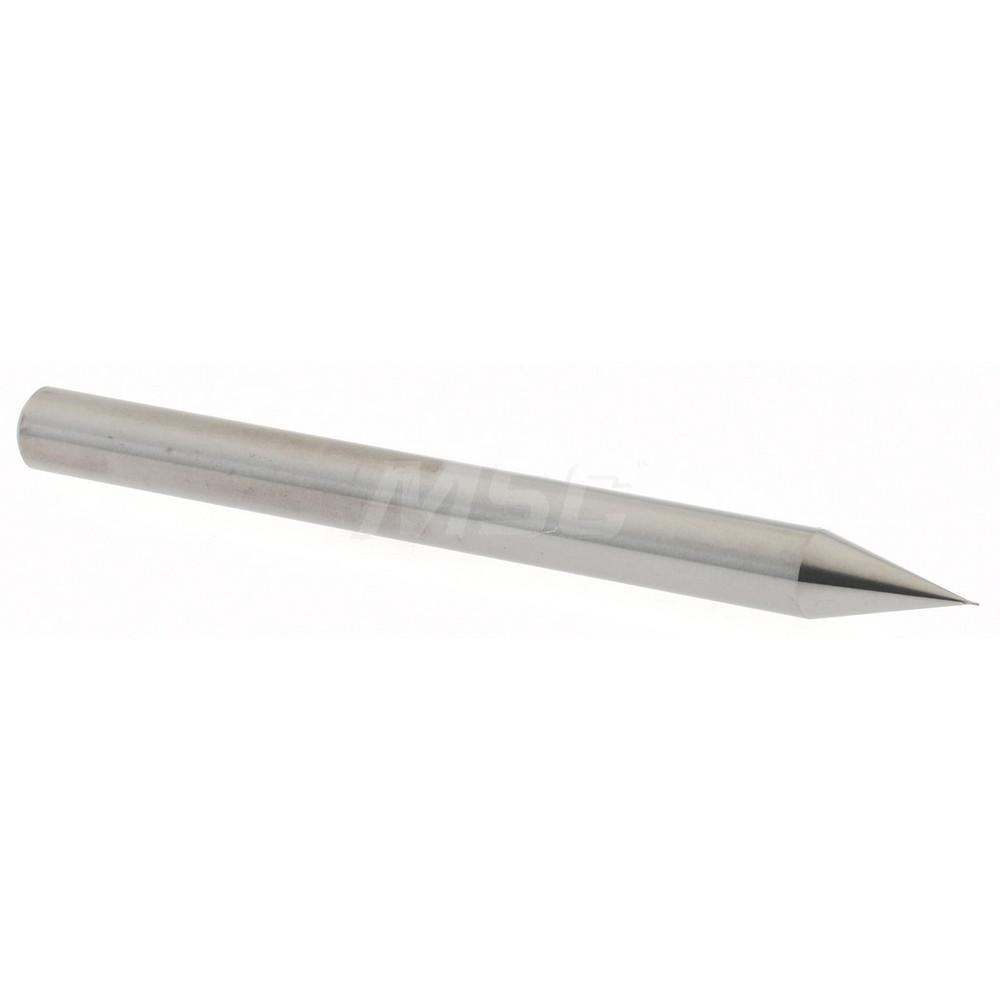 Accupro 12277014 Square End Mill 0.005" Dia, 0.007" LOC, 4 Flutes, Solid Carbide