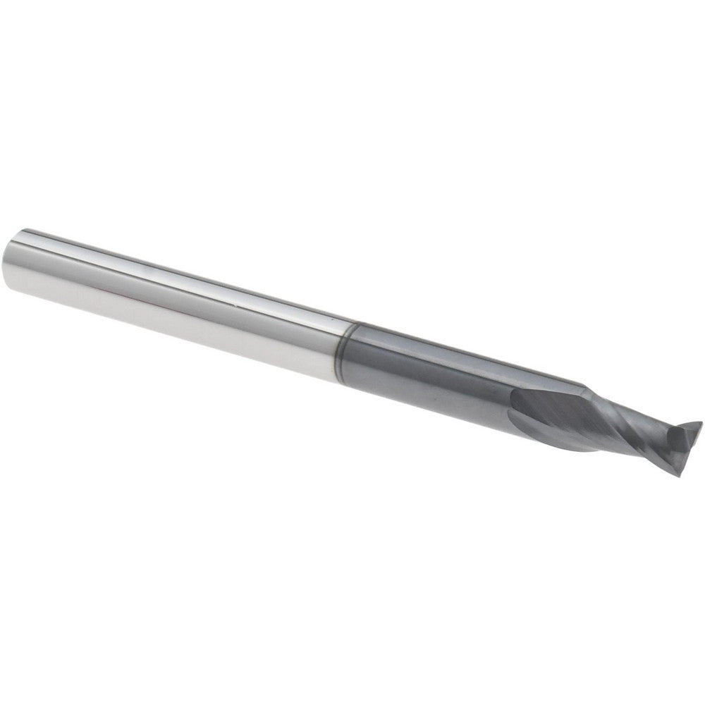 Accupro 14797033 Square End Mill 7/64" Dia, 0.165" LOC, 2 Flutes, Solid Carbide