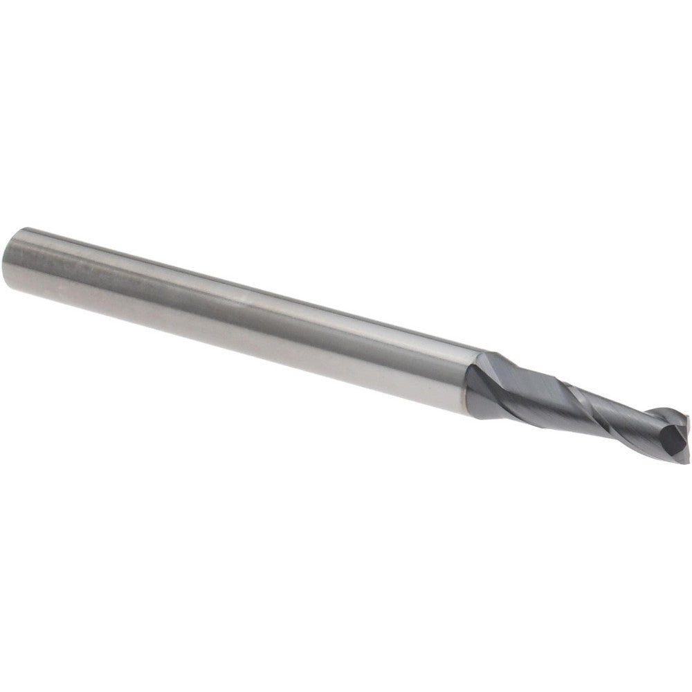Accupro 14796932 Square End Mill 3/32" Dia, 9/32" LOC, 2 Flutes, Solid Carbide