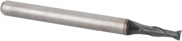 Accupro 14796928 Square End Mill 5/64'' Dia, 15/64'' LOC, 1/8'' Shank Dia, 1-1/2'' OAL, 2 Flutes, Solid Carbide