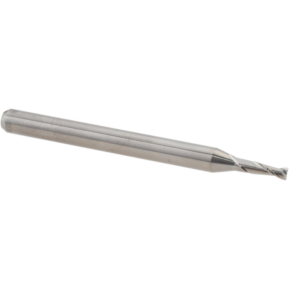 Accupro 12462458 Square End Mill 1/16" Dia, 0.186" LOC, 2 Flutes, Solid Carbide