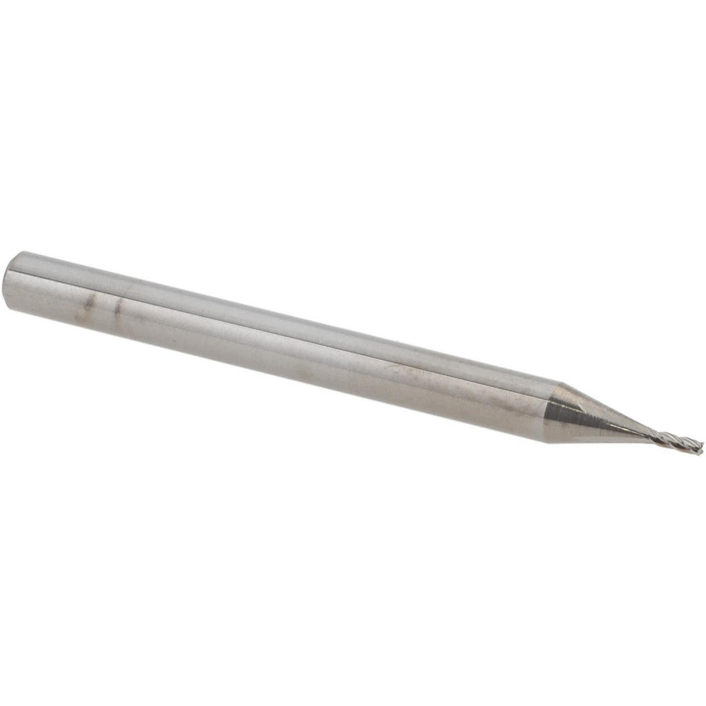 Accupro 12276809 Square End Mill 0.032" Dia, 0.096" LOC, 4 Flutes, Solid Carbide