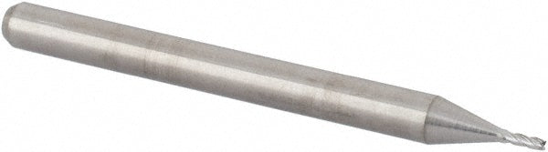 Accupro 12276812 Square End Mill 0.035" Dia, 0.105" LOC, 4 Flutes, Solid Carbide