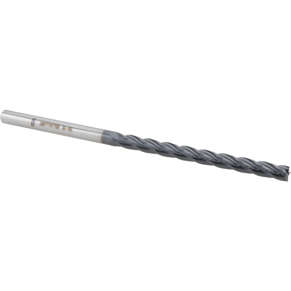 Accupro 14797361 Square End Mill 3/16" Dia, 2-1/4" LOC, 4 Flutes, Solid Carbide
