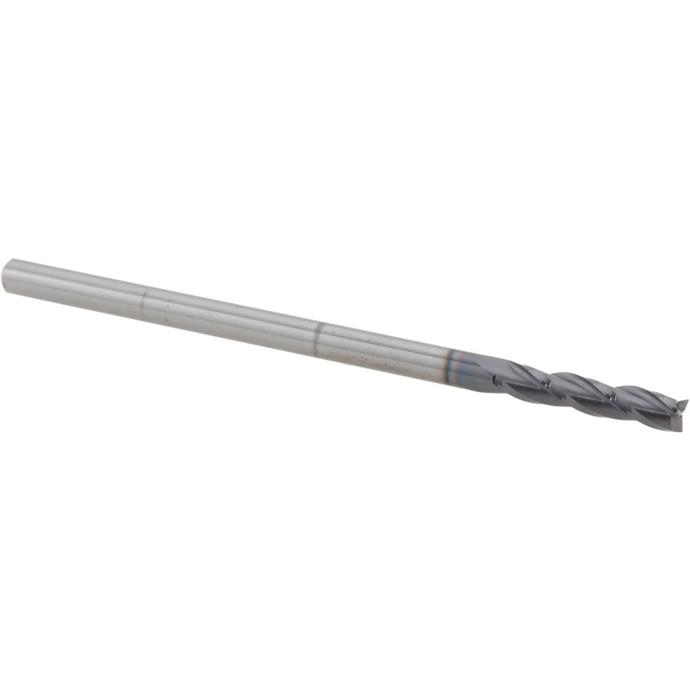 Accupro 14883422 Square End Mill 1/8" Dia, 5/8" LOC, 3 Flutes, Solid Carbide
