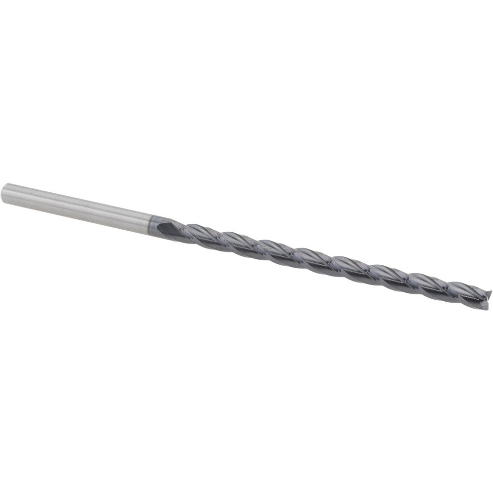 Accupro 14883423 Square End Mill 1/8" Dia, 1-7/8" LOC, 3 Flutes, Solid Carbide