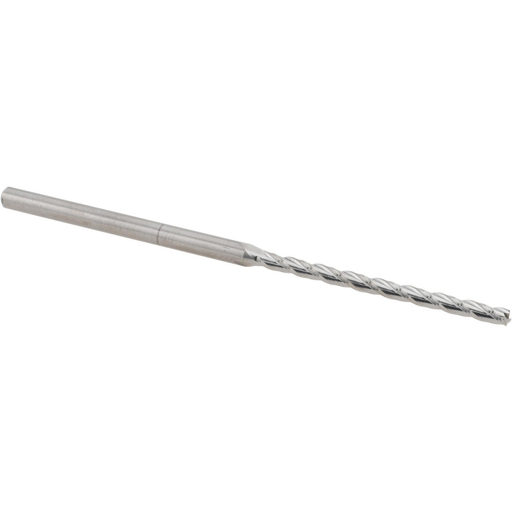 Accupro 14883438 Square End Mill 3/32" Dia, 1.4" LOC, 3 Flutes, Solid Carbide