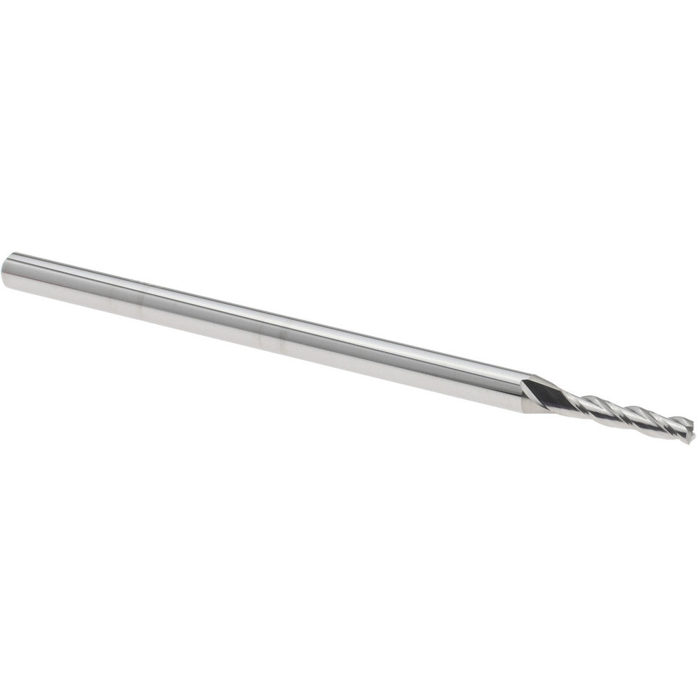 Accupro 14883445 Square End Mill 0.08" Dia, 13/32" LOC, 3 Flutes, Solid Carbide