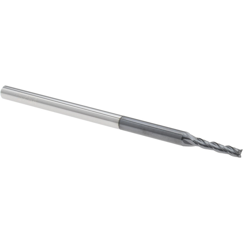 Accupro 14883448 Square End Mill 5/64" Dia, 13/32" LOC, 3 Flutes, Solid Carbide