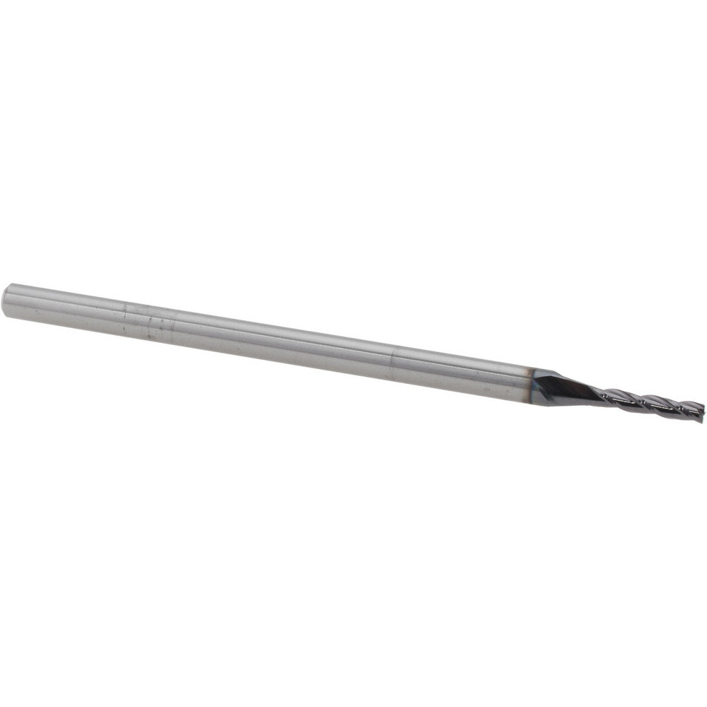 Accupro 14883455 Square End Mill 0.07" Dia, 3/8" LOC, 3 Flutes, Solid Carbide