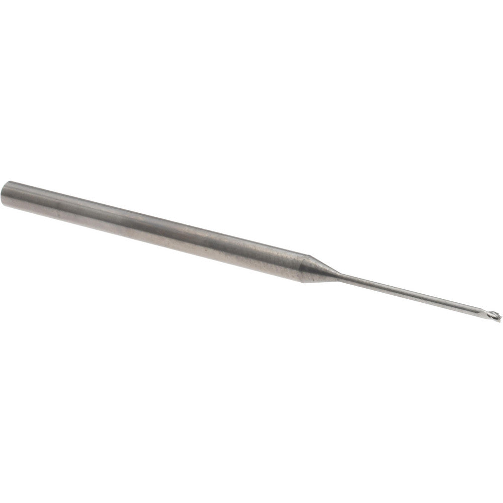 Accupro 14797190 Square End Mill 0.04" Dia, 0.06" LOC, 3 Flutes, Solid Carbide