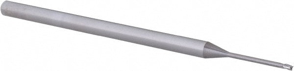 Accupro 15023910 Square End Mill 1.00 mm Dia, 3 Flute, Solid Carbide