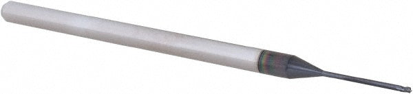 Accupro 14797101 Square End Mill 1/32" Dia, 0.046" LOC, 3 Flutes, Solid Carbide
