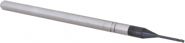Accupro 14797167 Square End Mill 1/32" Dia, 0.046" LOC, 3 Flutes, Solid Carbide