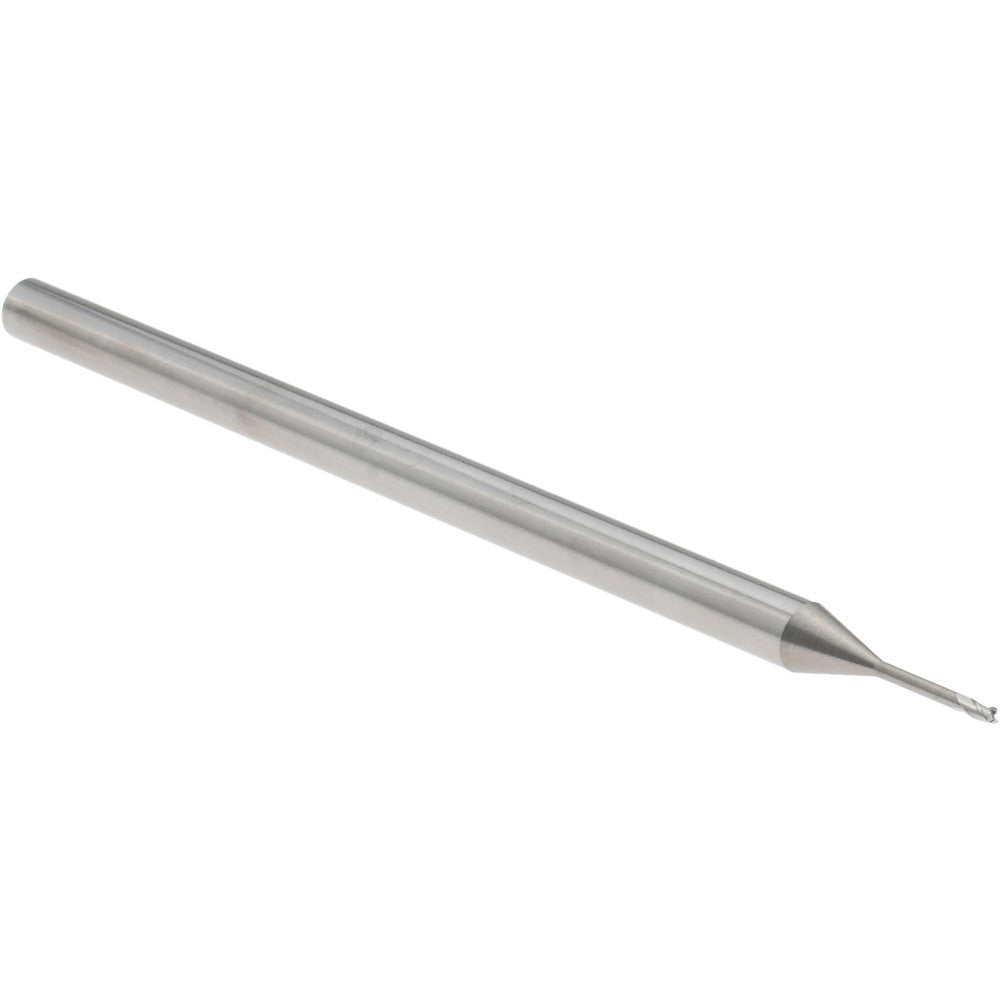 Accupro 14797165 Square End Mill 1/32" Dia, 0.046" LOC, 3 Flutes, Solid Carbide