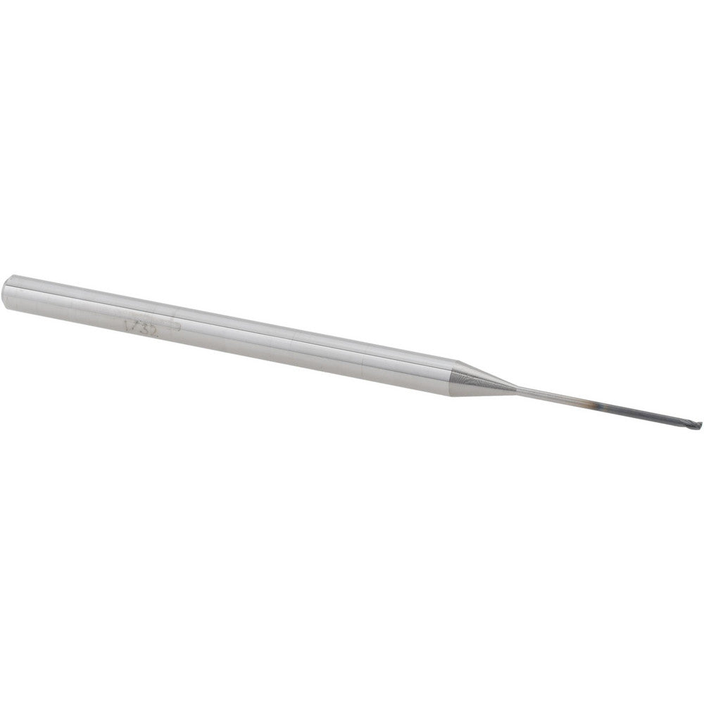 Accupro 14797173 Square End Mill 1/32" Dia, 0.046" LOC, 3 Flutes, Solid Carbide